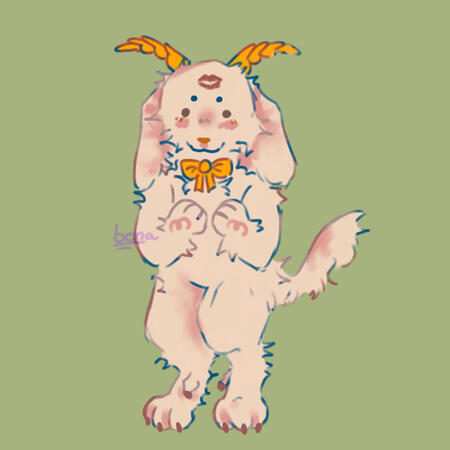 Example of colored chibi